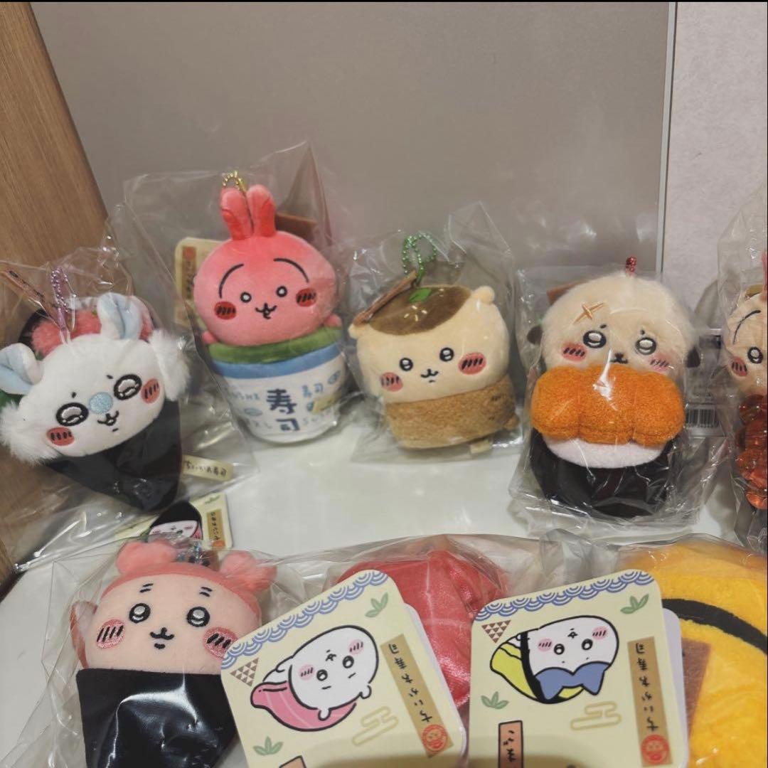 ちいかわ寿司 マスコット（全9種）コンプセット むちゃうま寿司