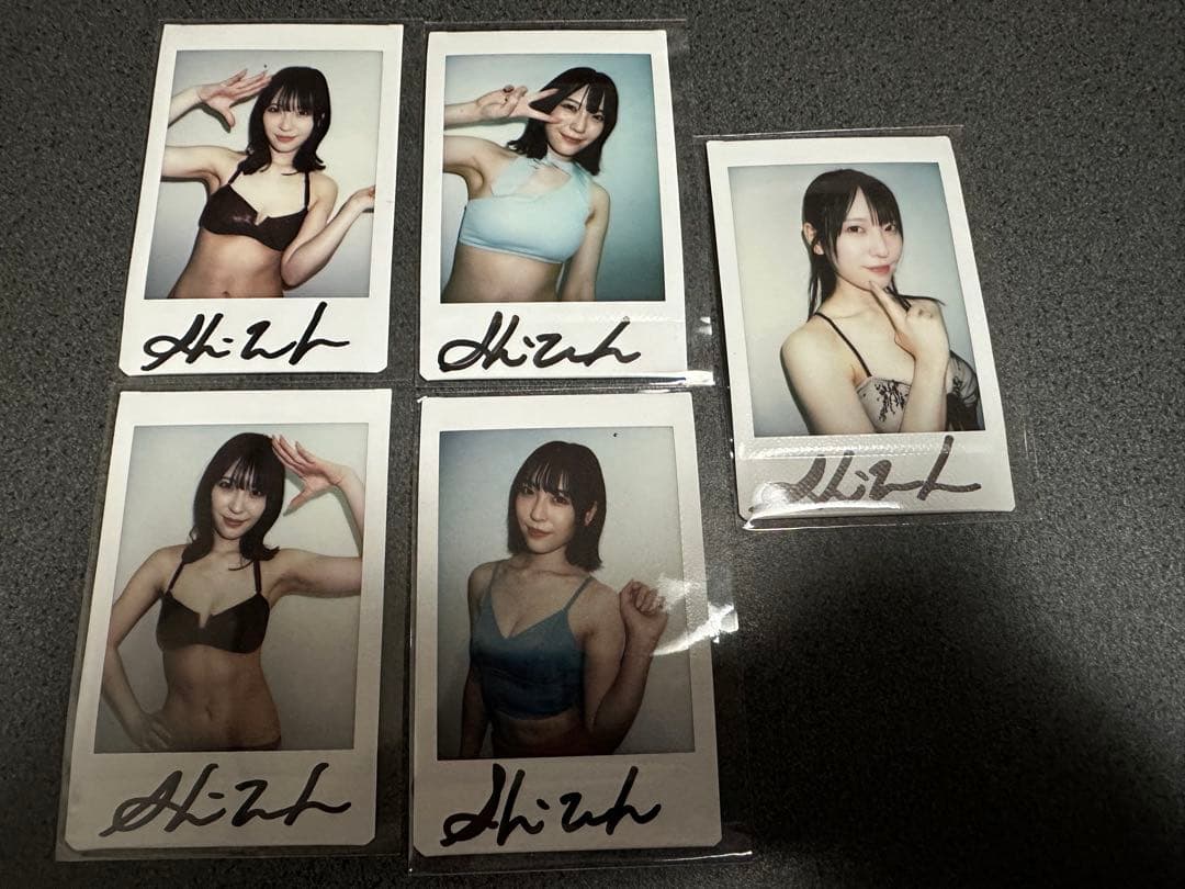 プレステージ 瀧本雫葉 直筆サイン入りチェキ 5枚セット - メルカリ