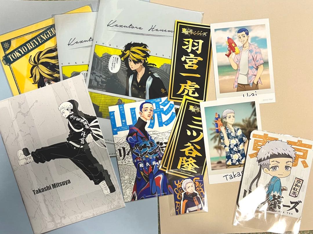 東京リベンジャーズ2 映画館 クリアファイル セット 運命 決戦 A B
