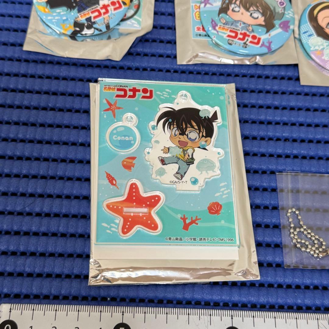 名探偵コナン サンシャインシティ 缶バッジ アクリルスタンド セット #