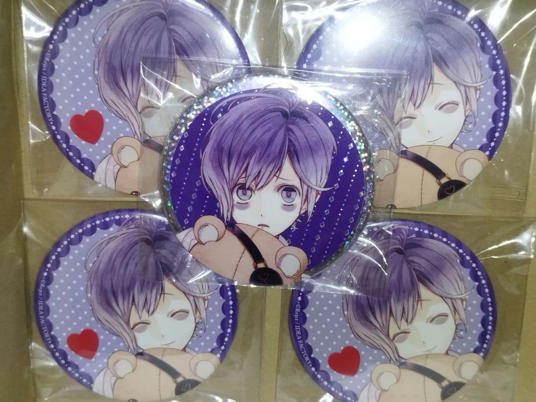 DIABOLIK LOVERS 逆巻カナト 幼少期ホロビッグ缶バッジ