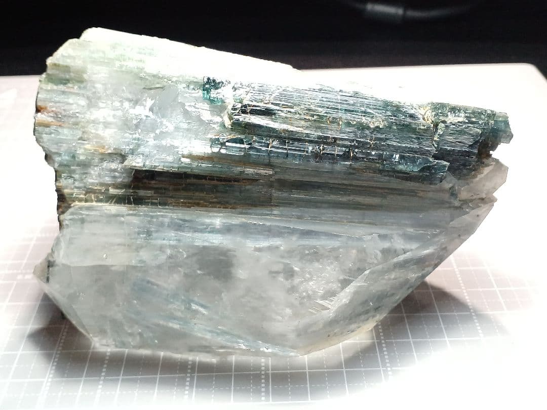 インディゴライト トルマリン 水晶 原石 鉱物標本