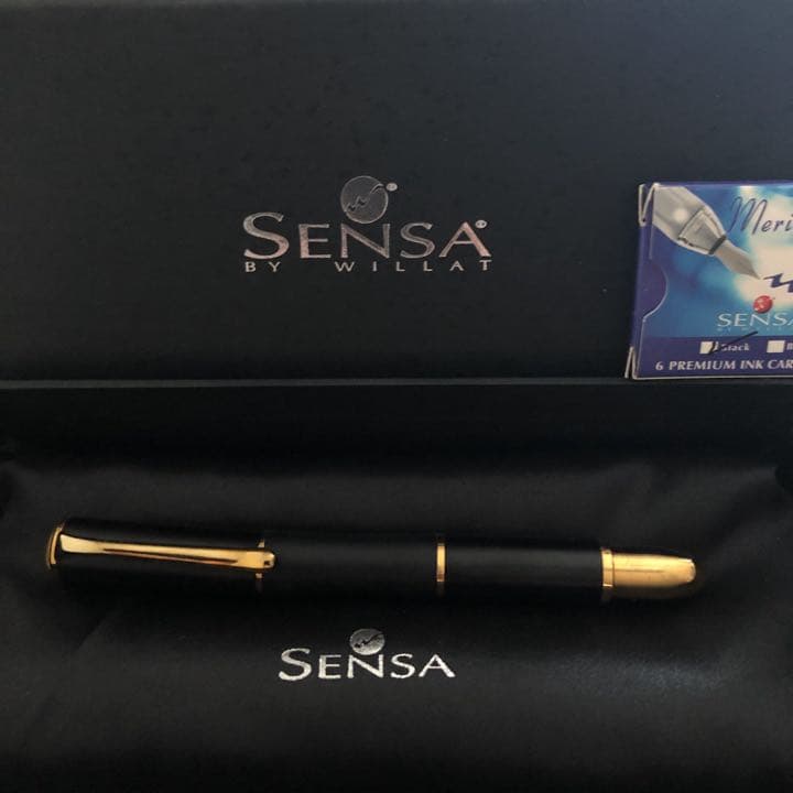 SENSA センサ万年筆ゴールド
