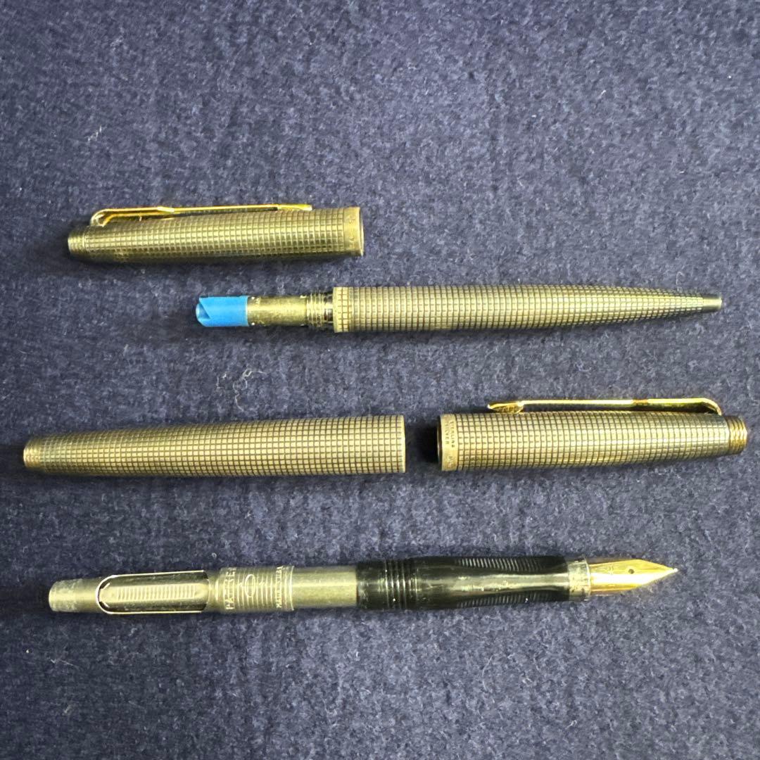 Parker 75 万年筆　ボールペン　2本　STERLING SILVER