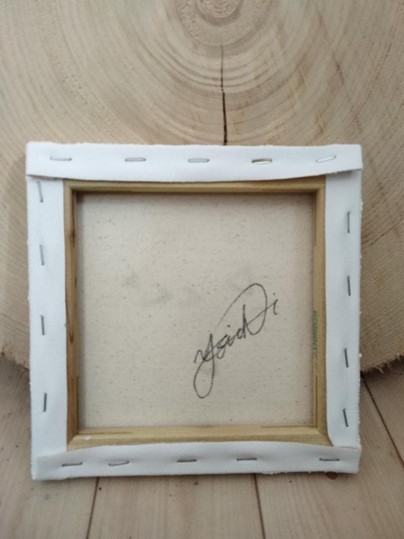 アフタヌーンティー / テクスチャーアート 18×18㎝ S0 原画1点のみ