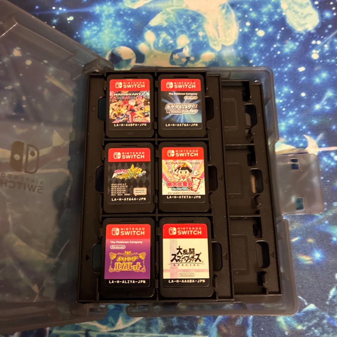 ニンテンドースイッチカセット6個入り　箱有り