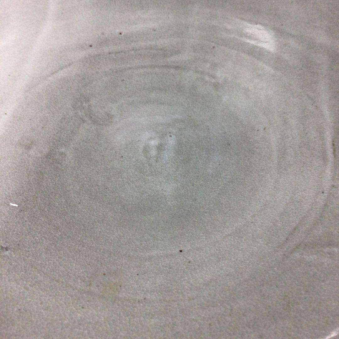 R233 水指 『春永造』『大徳寺 松長剛山 箱書』『彫三島』『平水指』