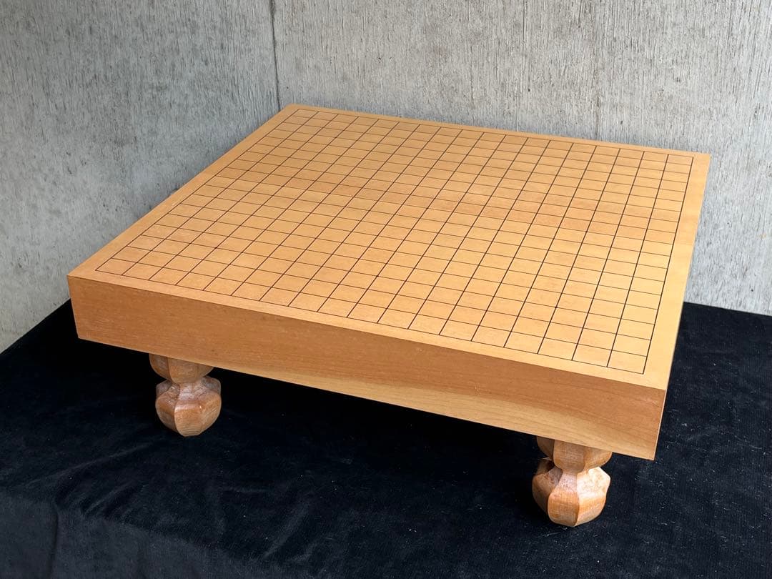 高級囲碁セット　碁盤　碁石　お手入れセット　未使用品　天然木