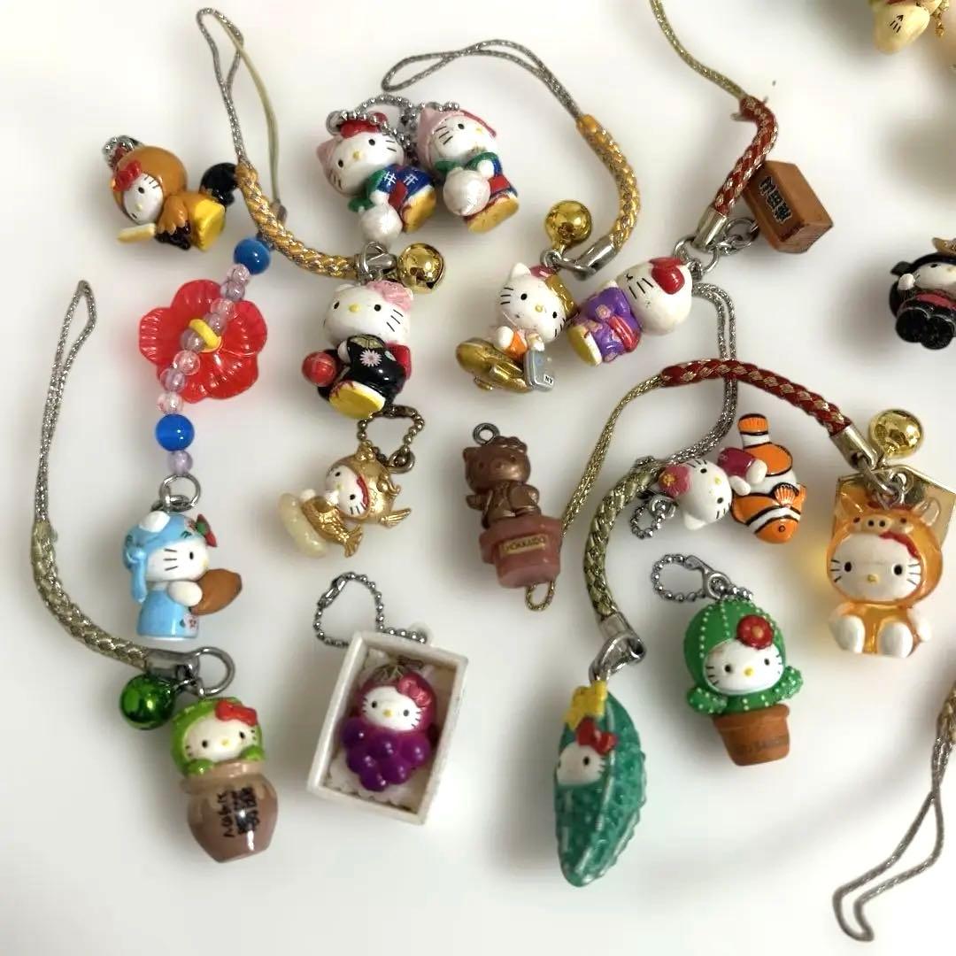 ハローキティ ご当地ストラップ まとめ 36個セット