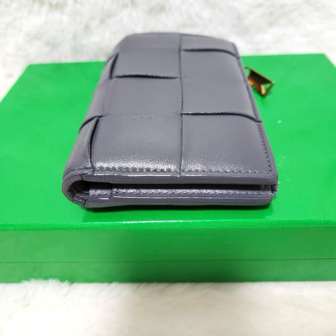 ✨極美品 RFID搭載✨ボッテガ 長財布 二つ折り カセット ミディアム