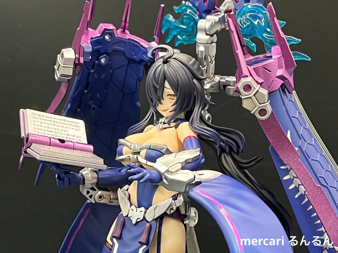 メガミデバイス 皇巫 ツクヨミ レガリア＋ラピッドレイダー塗装完成品