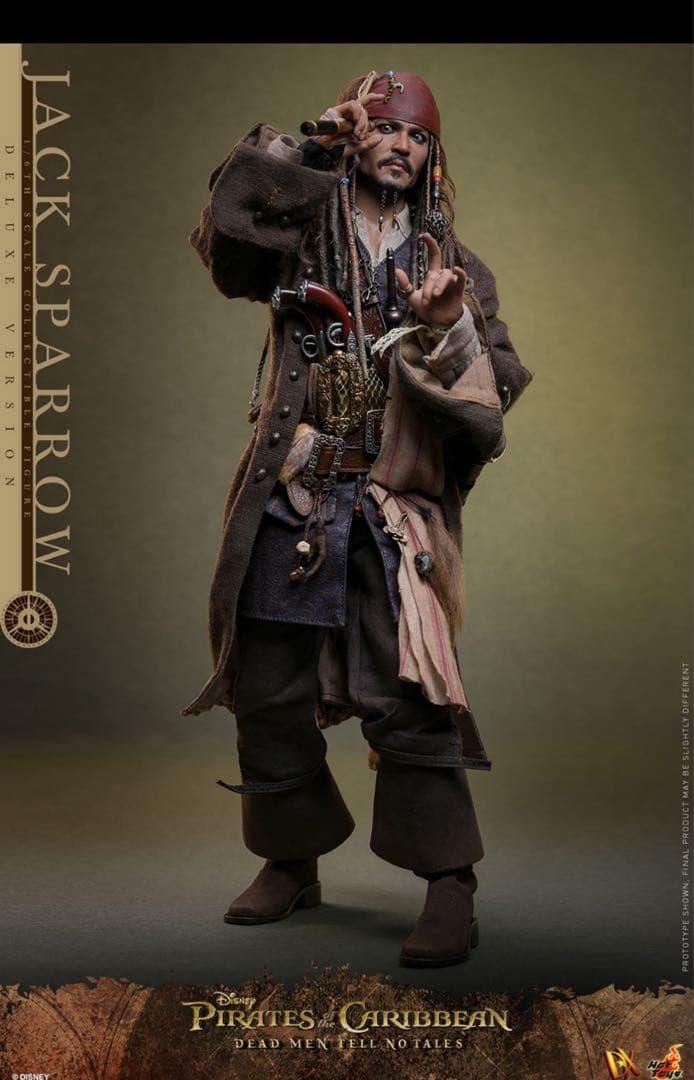 ホットトイズ DX38ジャック・スパロウ2.0 DX版