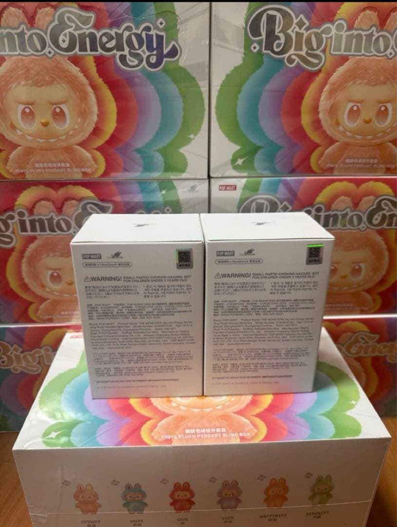 正規品・未開封品 LABUBU Big into Energy 2箱 ラブブ