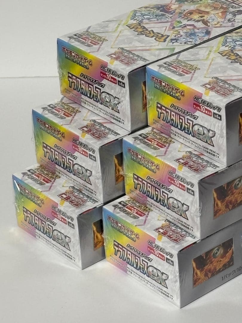 ポケモンカードテラスタルフェスex6BOXシュリンク付き