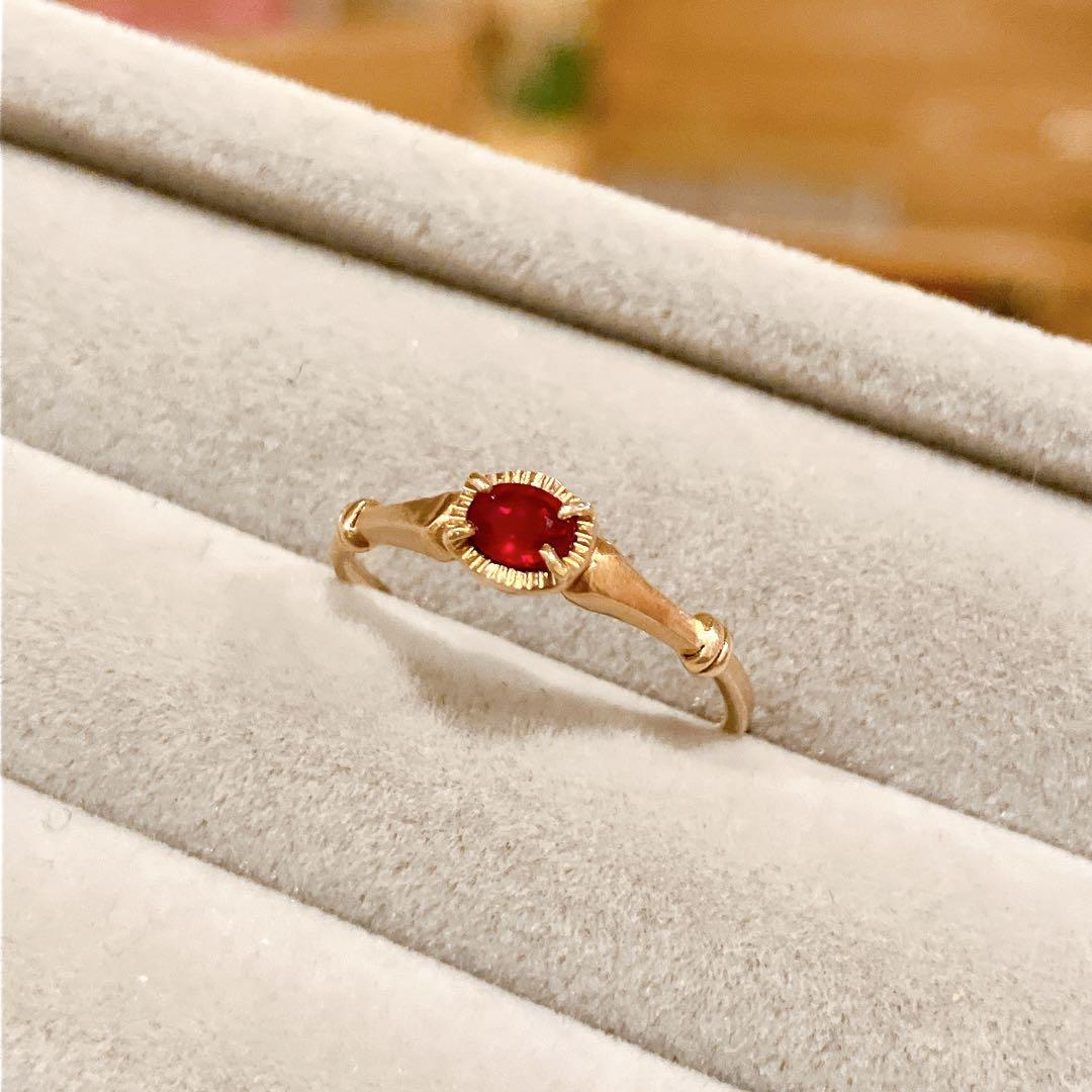 tatsuo nagahata ルビー リング K10