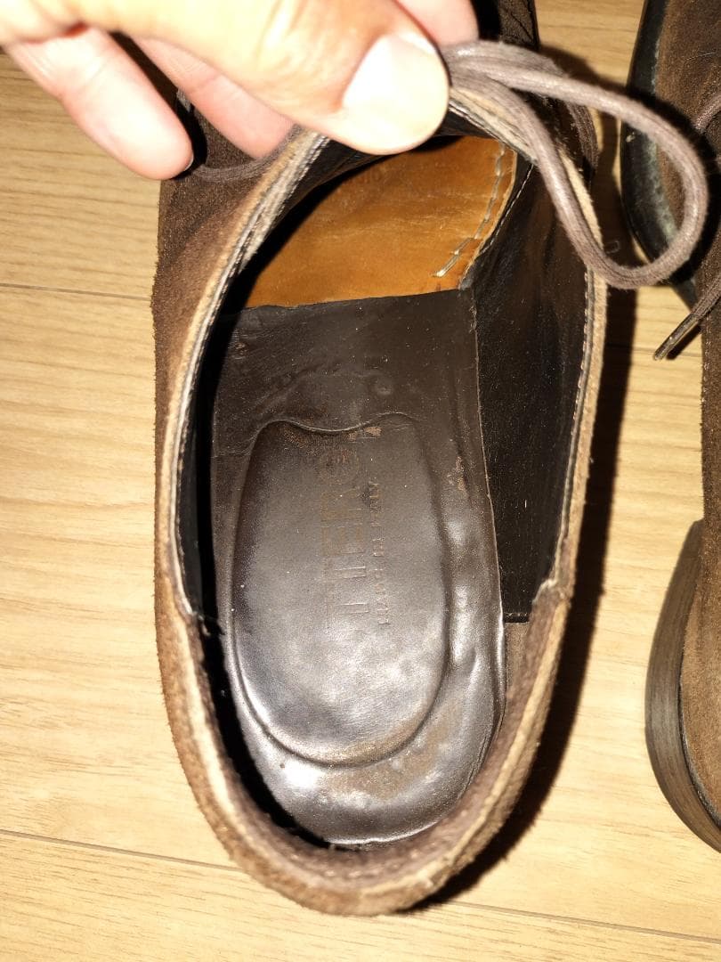 【お手入れセット付】BUTTERO ブッテロ 靴 プレーントゥ スエード　42