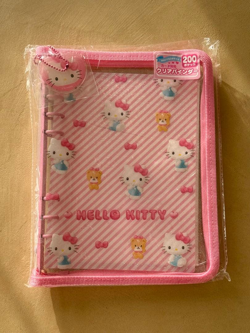 キティちゃん クリア バインダー サンリオ ハローキティ 6穴