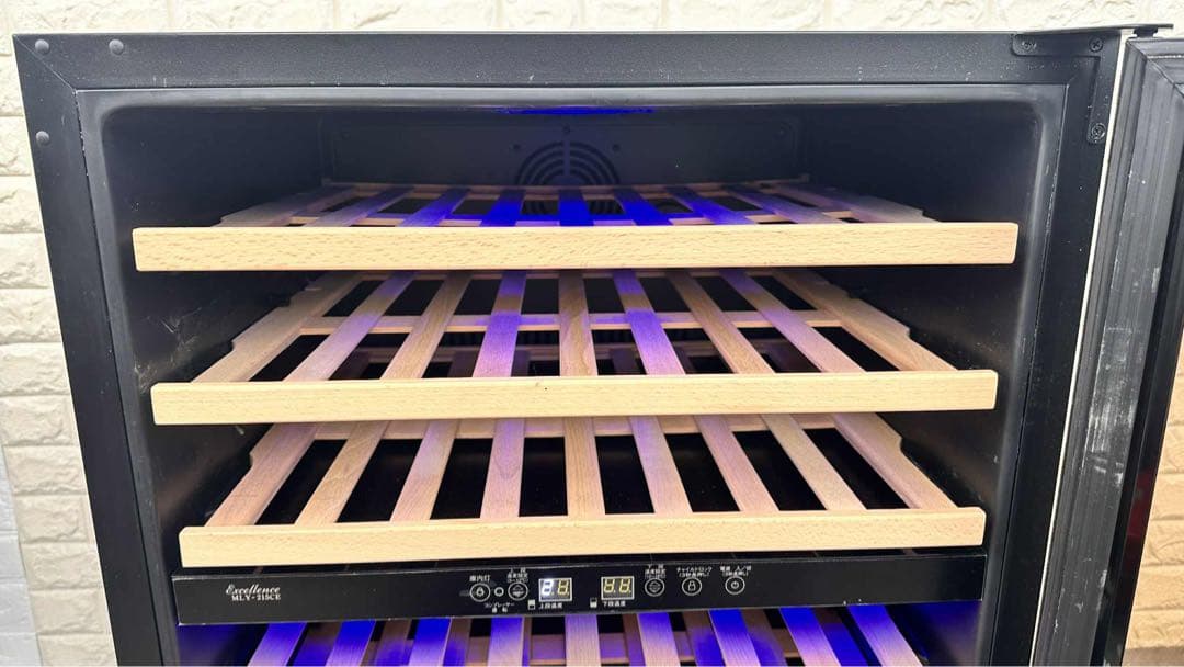 【週末限定セール】三ツ星貿易ワインセラー 2室タイプ 150LMLY-215CE