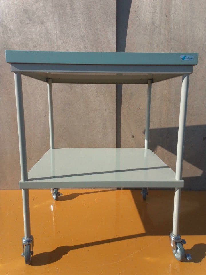 SOLNO 調剤テーブル 丈夫なツールワゴン 作業台 薬局 机 SOLNO