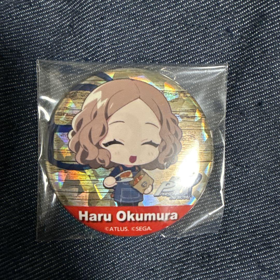 ペルソナ 3 5 佐倉双葉 奥村春 高巻杏 山岸風花 新島真 缶バッジ