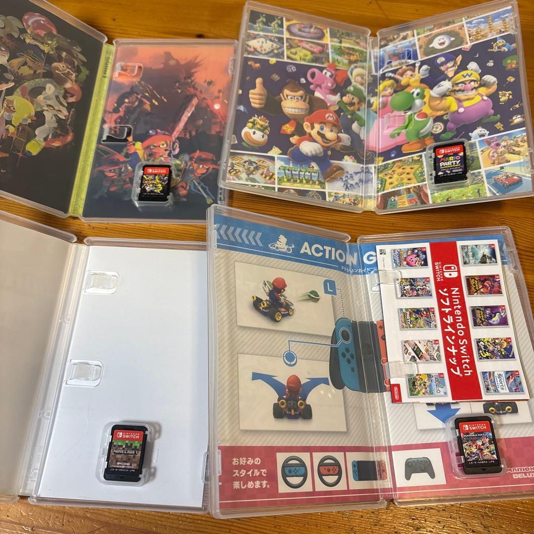 Nintendo Switch ソフトセット 4本