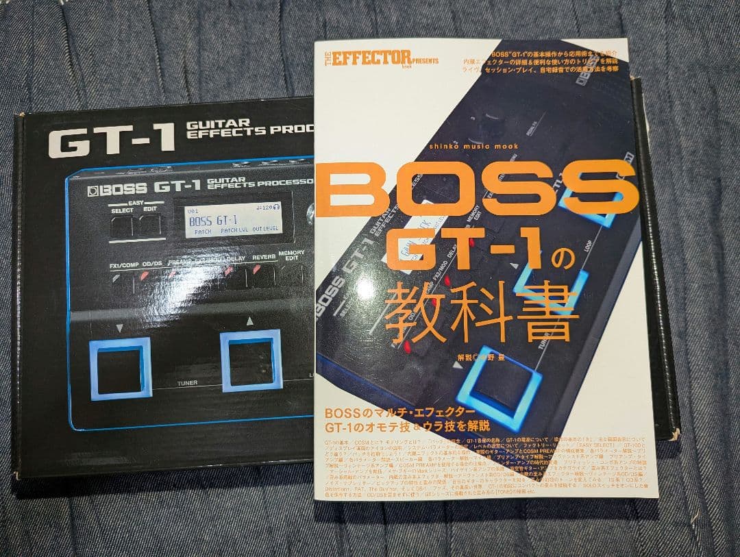 BOSS GT-1 ギターエフェクター GT-1の教科書セット