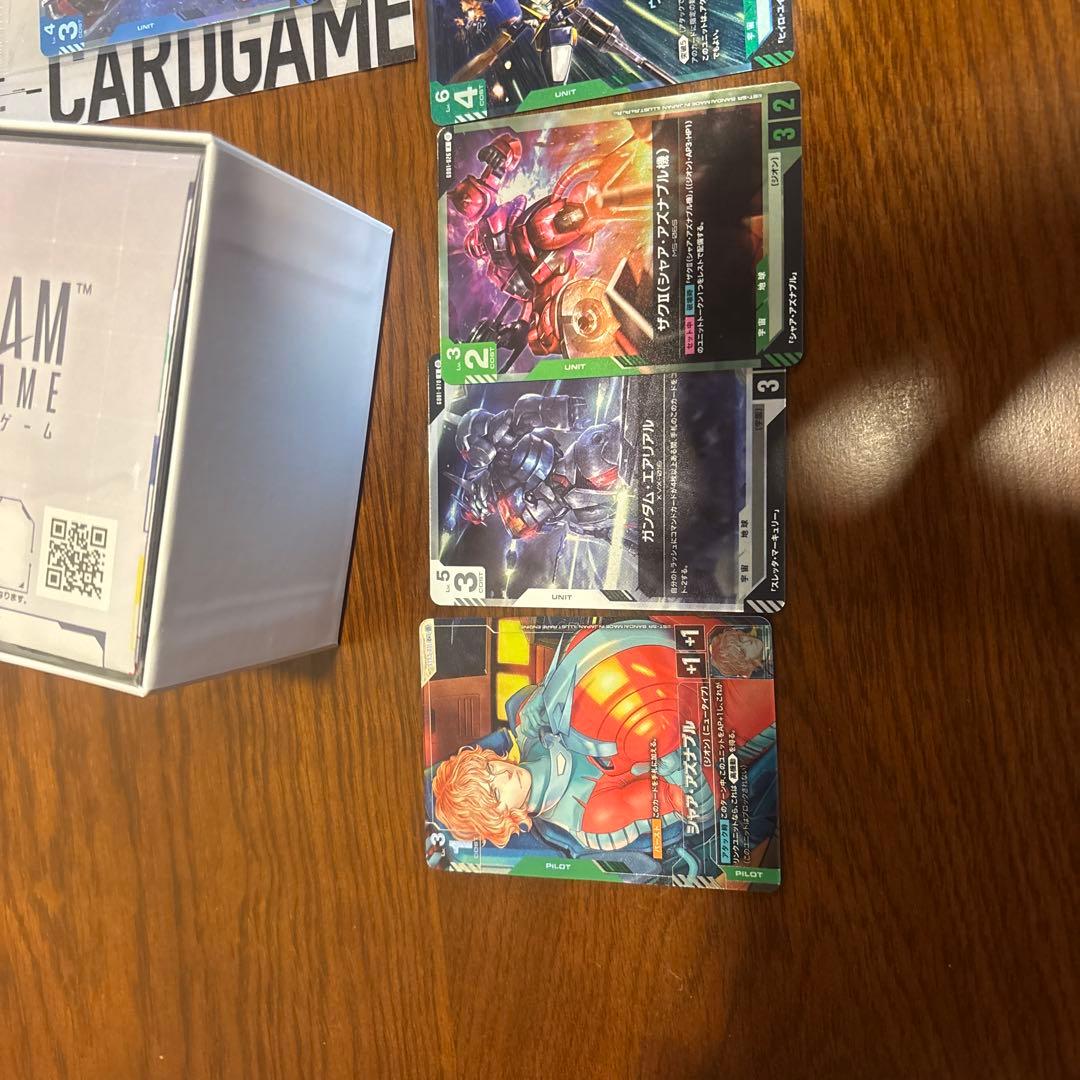 ガンダムカードゲーム リミテッドBOX verβ 開封済み パラレル入り