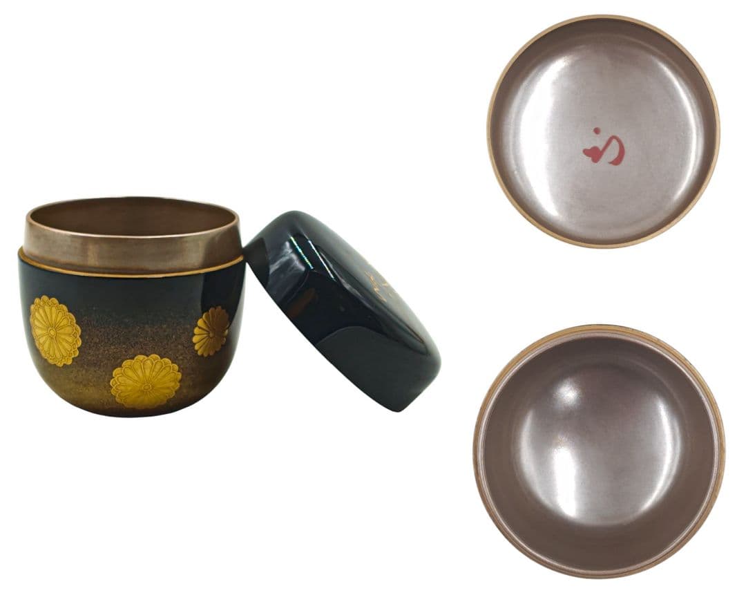 表千家【尋牛斎 書付】【渡辺松悦】『即中斎御好写 瑞雲棗』