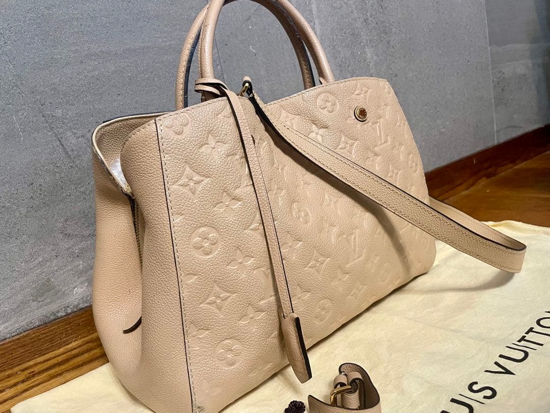 モンテーニュMM ルイ・ヴィトン ハンドバッグ デュンヌ