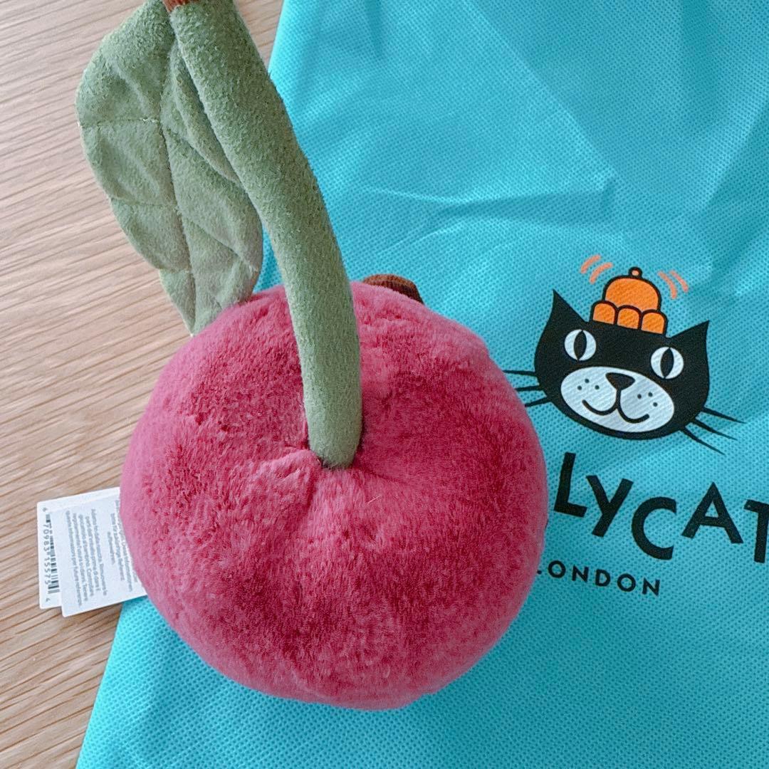  ジェリーキャット　さくらんぼ　ぬいぐるみ　正規品