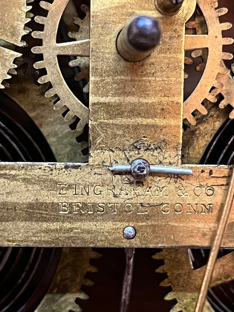 明治～大正アメリカ製寄せ木達磨掛け