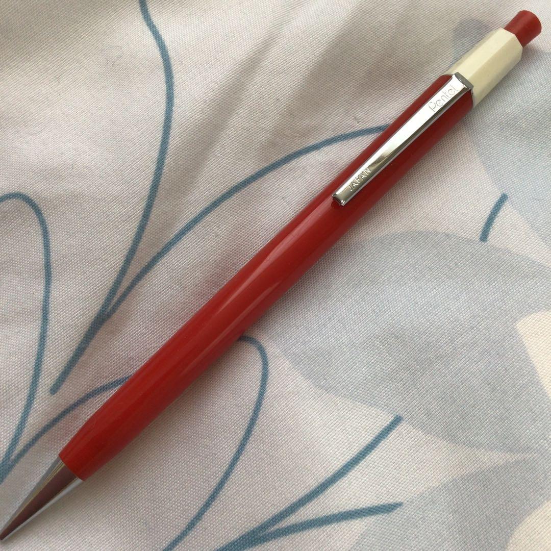 ぺんてる ぺんてる9 シャーペン 0.9mm 赤 廃盤 レトロ - メルカリ