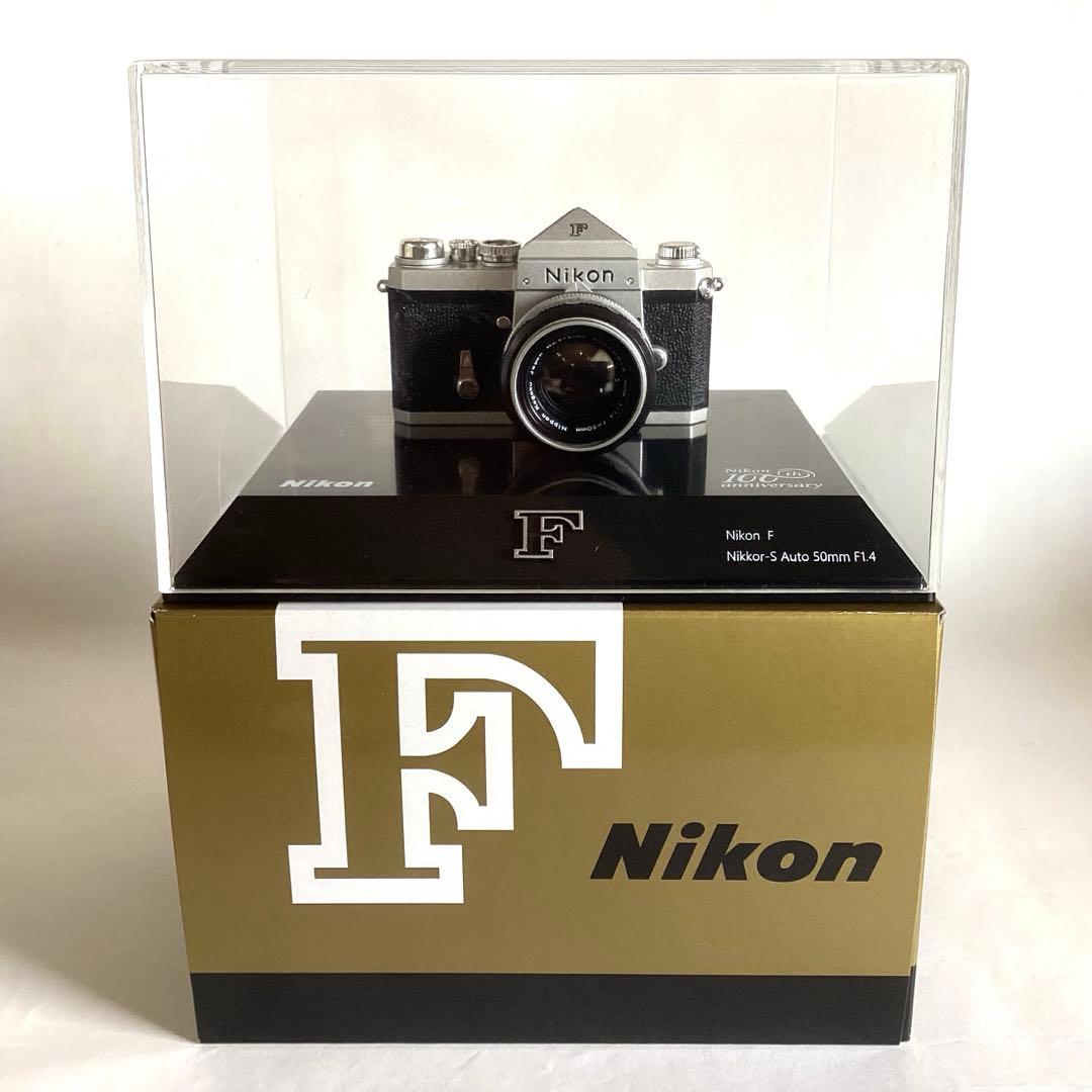 Nikon 100周年記念 ニコンFミニチュアカメラ S=1/2 鑑賞用限定新品