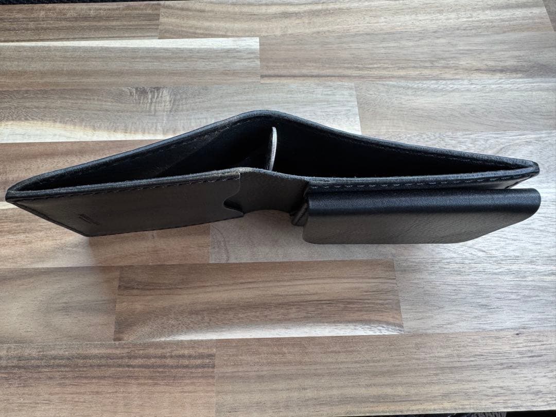 本革 イタリアンレザー 二つ折り財布