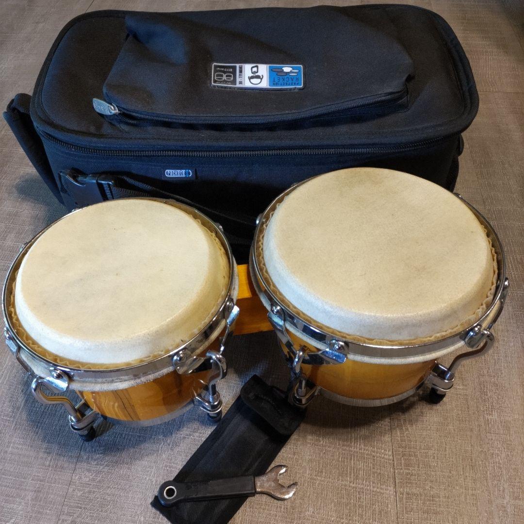 ボンゴセット ケース付き おまけギロ ボンゴセット ケース付き おまけギロ ボンゴセット ケース付き おまけ