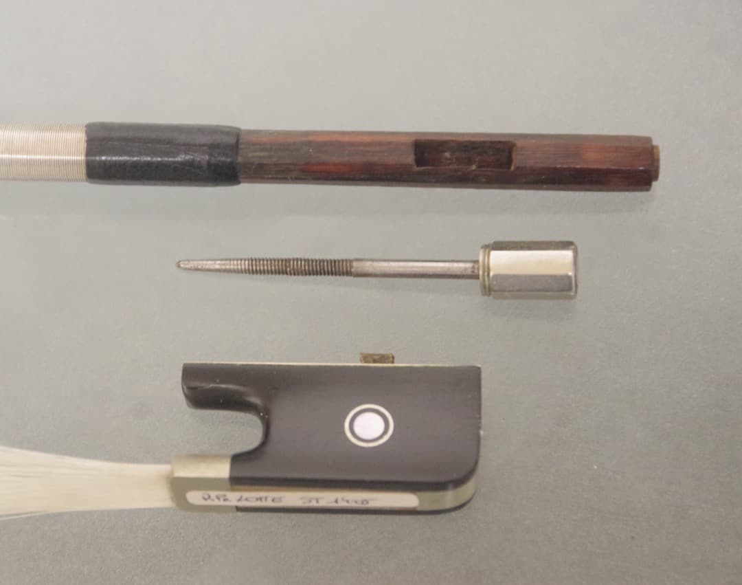 ヴァイオリン用オールドフレンチBOW 60.13g良質ペルナンブーコ 鑑定書付き