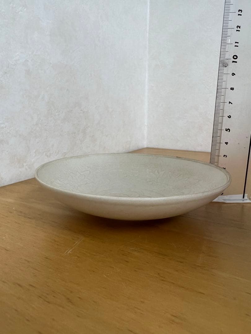 中国宋定窯 蓮花文碗白磁 官窯唐物古美術品江戸アンティーク骨董