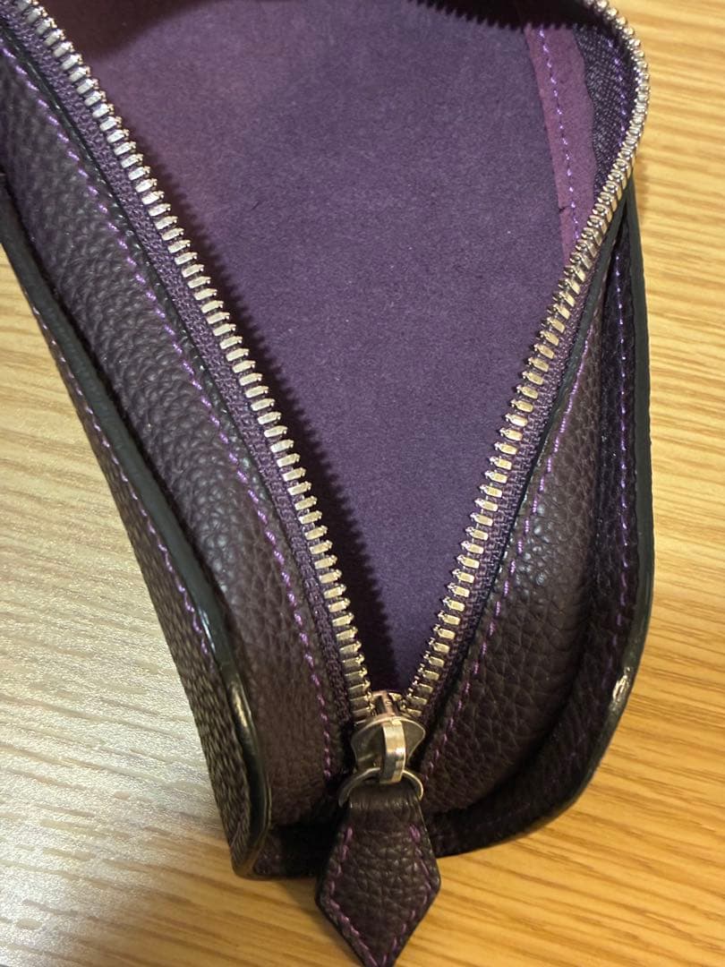 ルボナー デブペンケース シュランケンカーフ バイオレット
