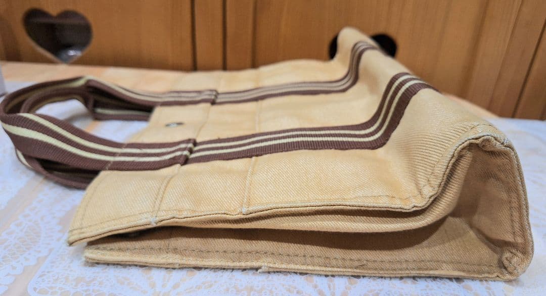 ハローキティ 2003 Vivitix トートバッグ 茶系 平成レトロ 激レア