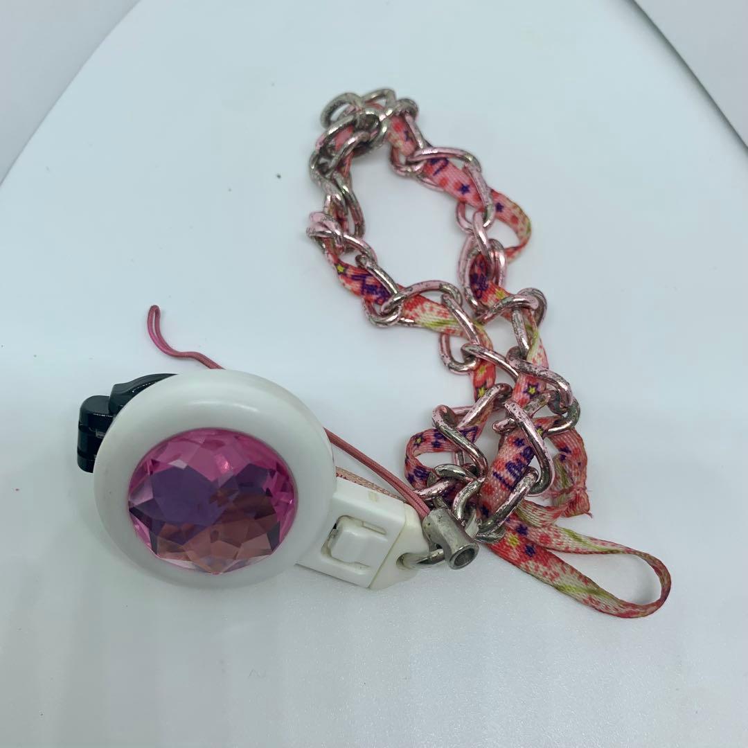 動作OK◎たまごっち4U ピンク ストラップ付き