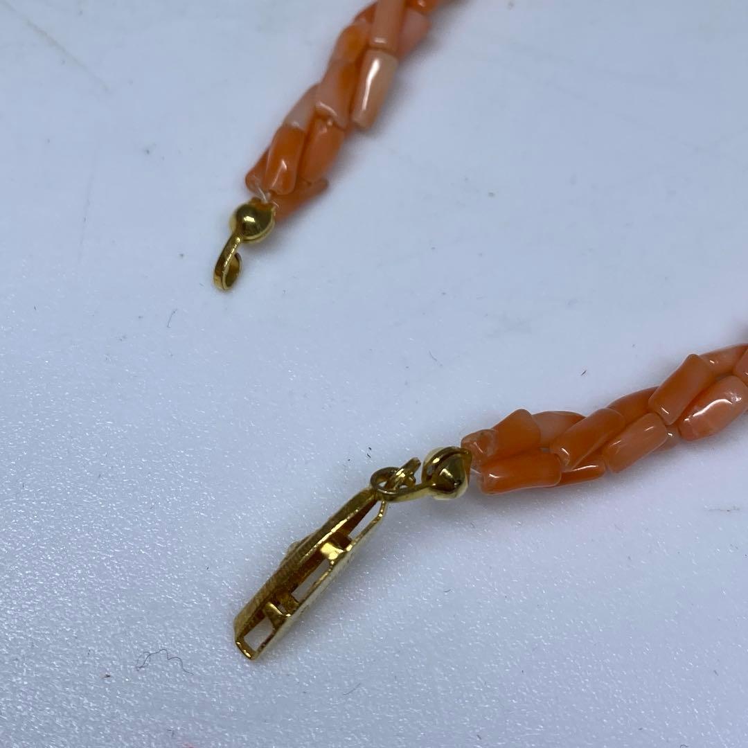 本桃色珊瑚ネックレス 148g トヒオ 東さ7-0216☆2Fの通販はau PAY