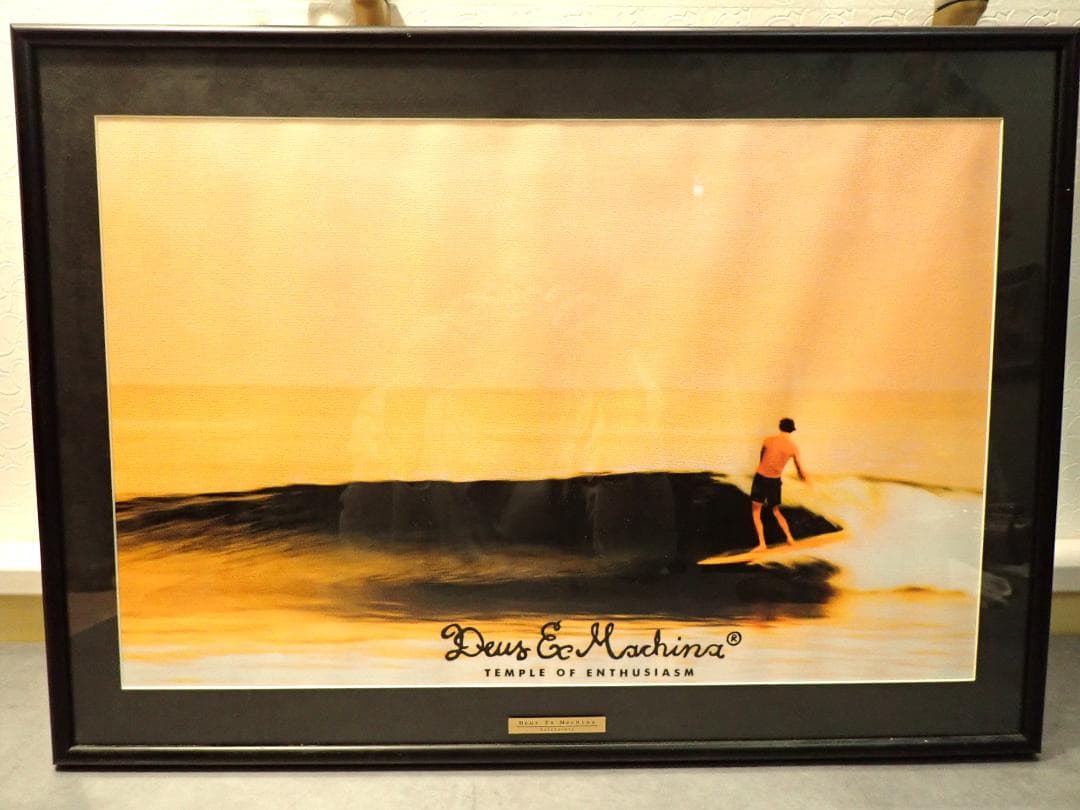 Deus Ex Machina California shop ディスプレイ額装 Deus Ex Machina California shop ディスプレイ額装 Deus Ex Machina