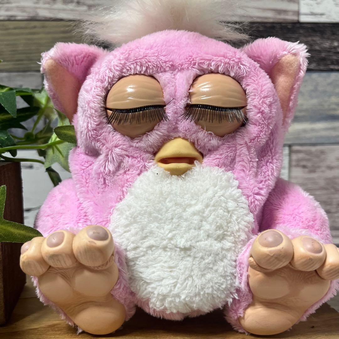ファービー2　ベイビー ピンク　紫目　furby furby2　No.11