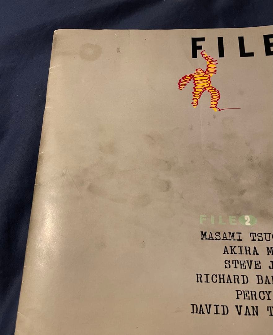 貴重 THE MODS 1983 FILE TOUR パンフレット 一風堂】