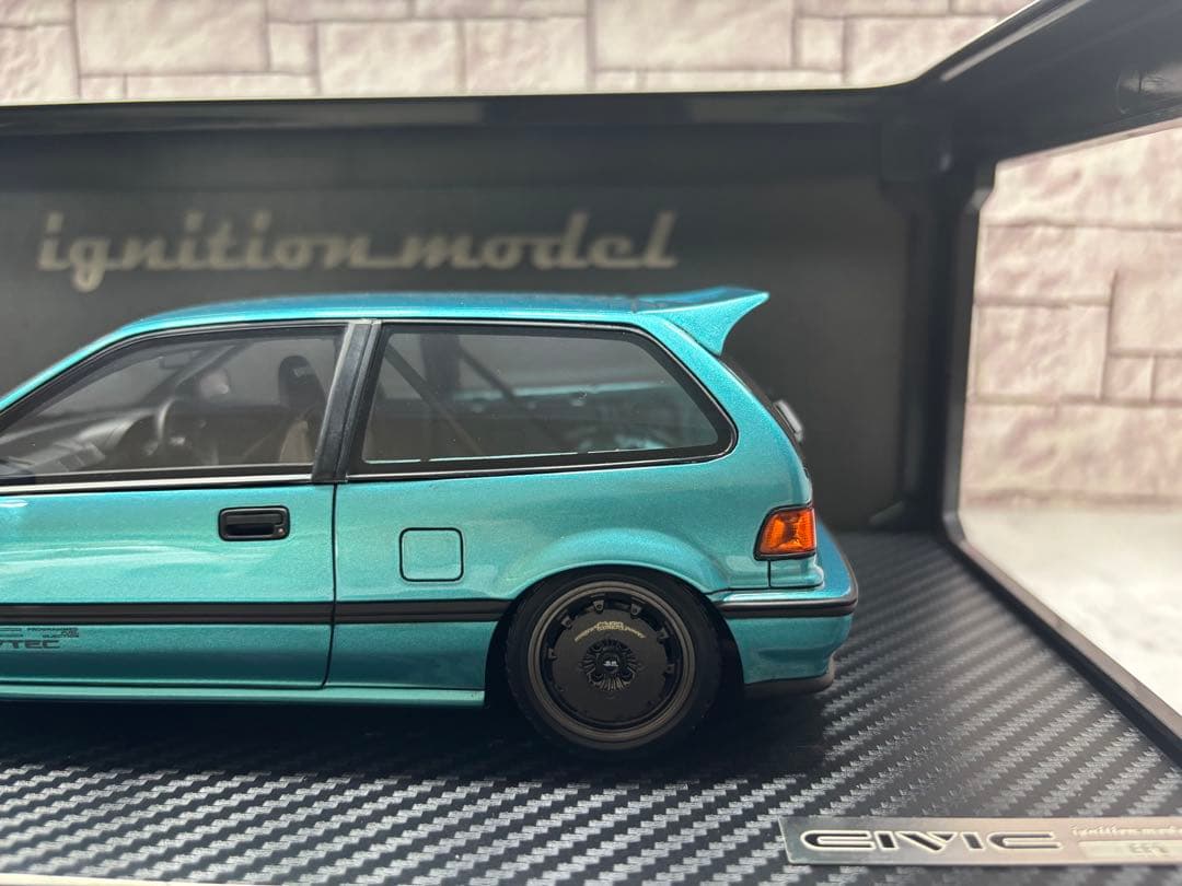 1/18イグニッションモデル　ホンダシビック【新品】大阪環状族　なにわ友あれ