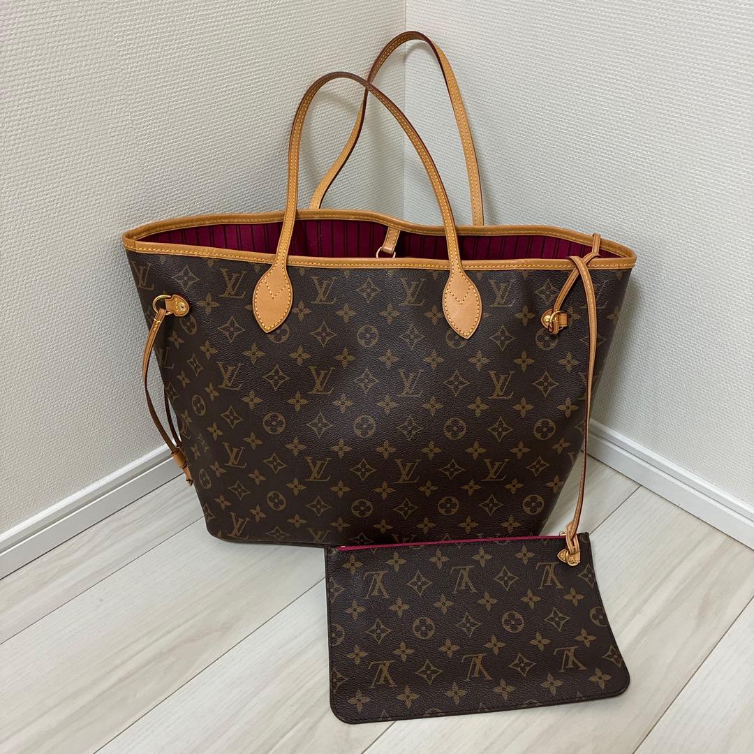 【美品】ルイヴィトン　ネヴァーフルMM