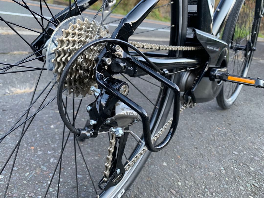 動作確認済 】送料無料Panasonic 電動アシスト自転車JETTER10速 電動