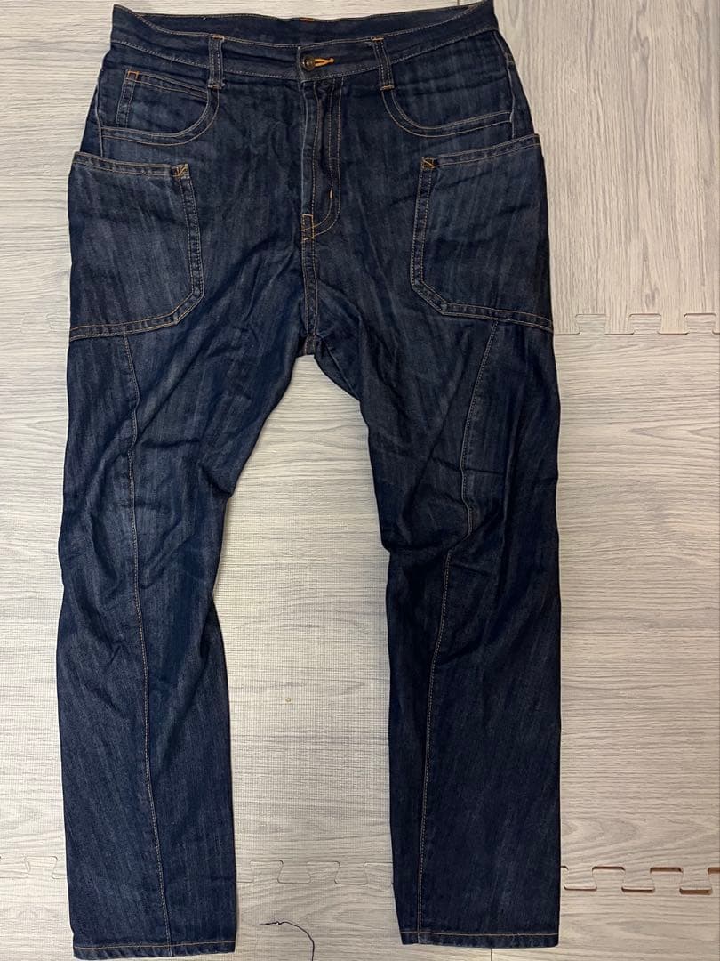 GRIP SWANY サルエルキャンプデニムパンツ GSPー34 Lサイズ 美品 Grip