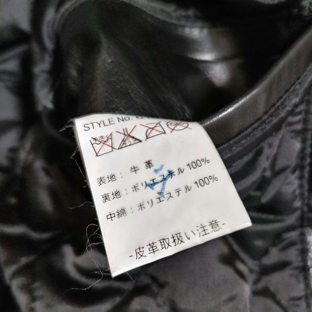 アヴィレックス ライダース カウレザー 牛革 シングルライダース