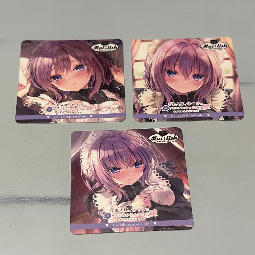 るび様 | コラボカフェ限定 | コースター×3枚 - メルカリ